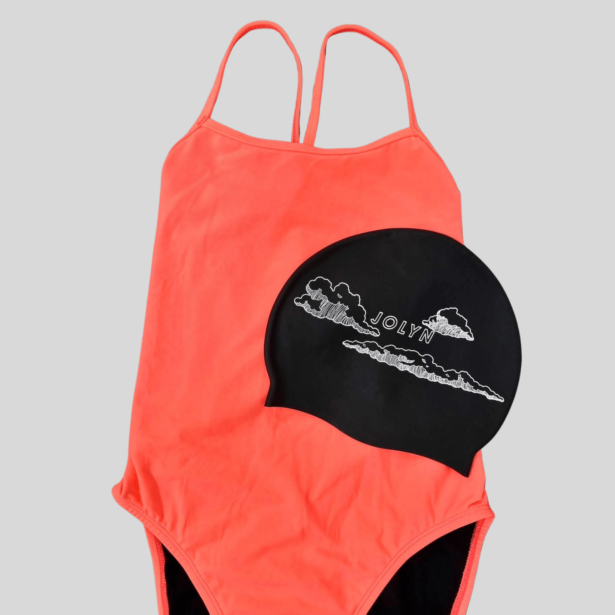 Silicone Swim Cap -Clouds