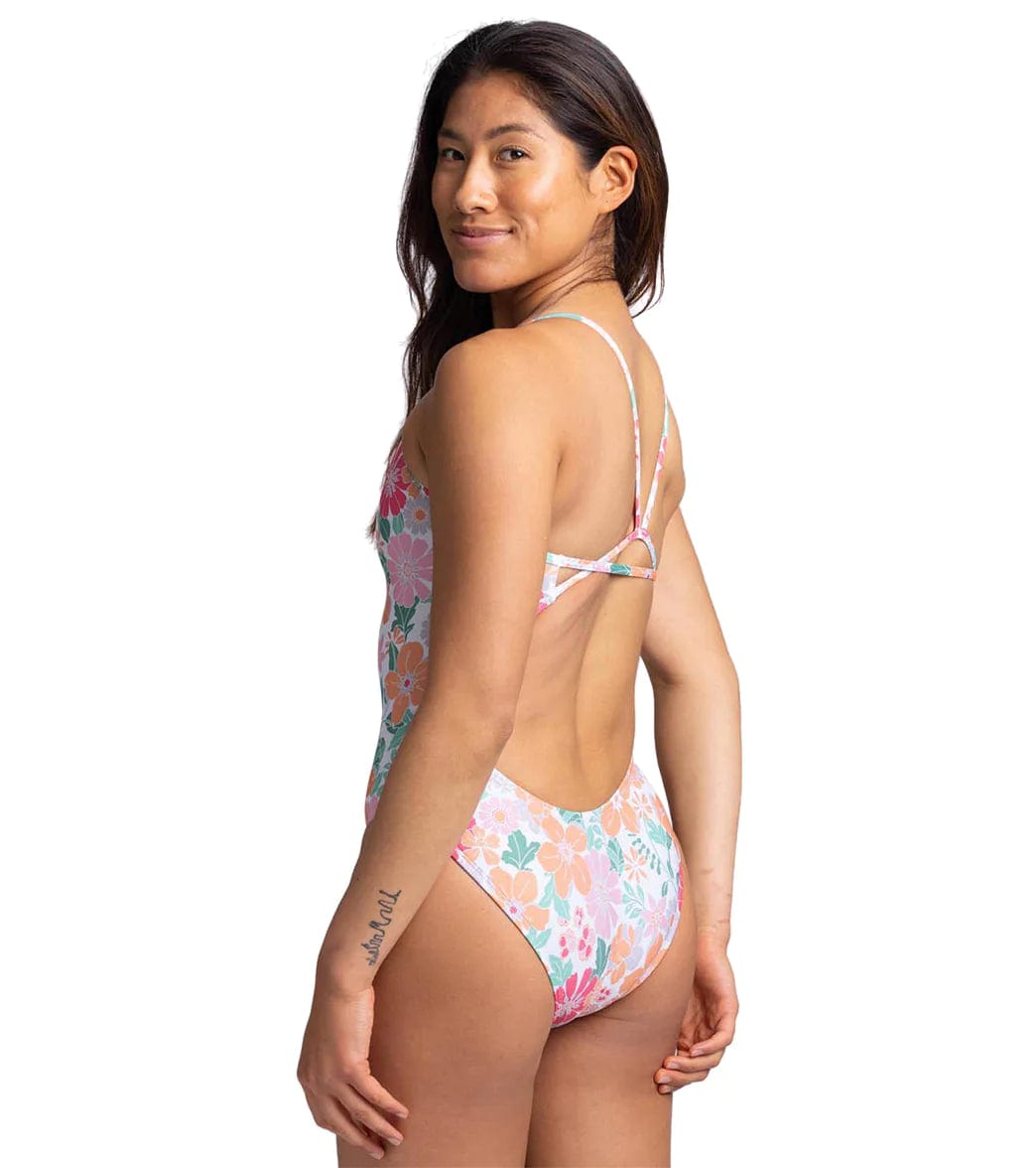 Perry Swim Onesie - Bouquet