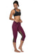 Byron Capri Legging - Cabernet